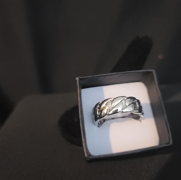 Men solid  silver  ring - Picture 7 of 7